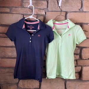 2 Small Aeropostale Polo T Shirts